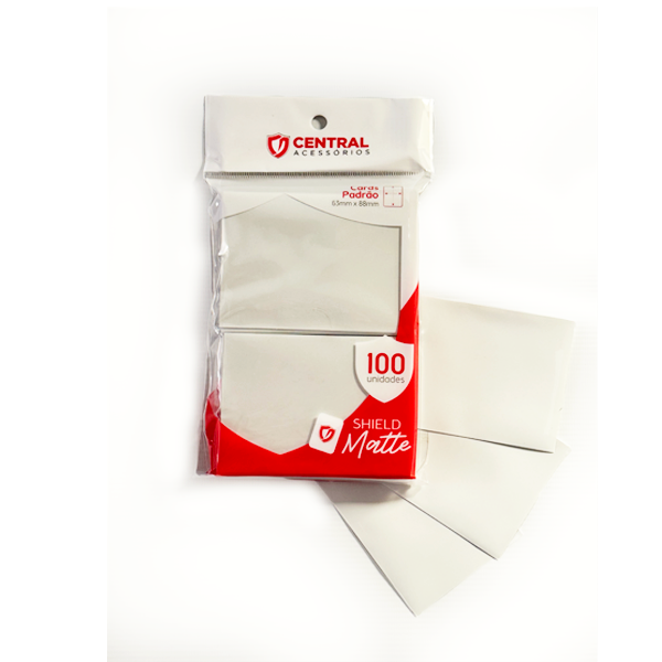 Central Shield – Matte: Branco Gelo