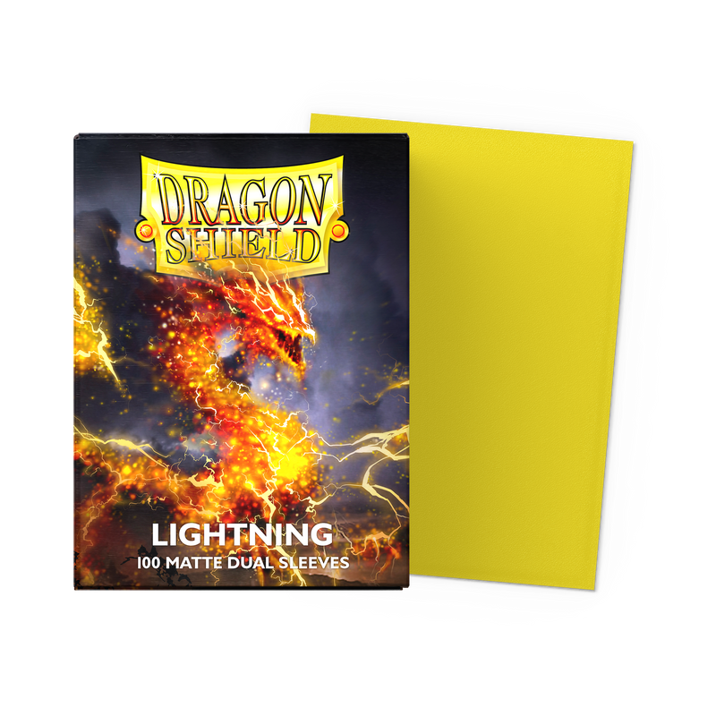 Dragon Shield: Matte Dual Sleeves - Standard Size - Lightning
